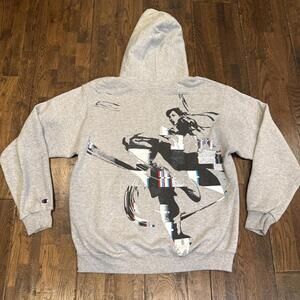 Red Bull Conquest x Champion Hoodie — Men’s Large — Street Fighter Collab — EUC